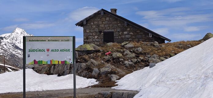 Foto von Albert Knollseisen entlang der Tour