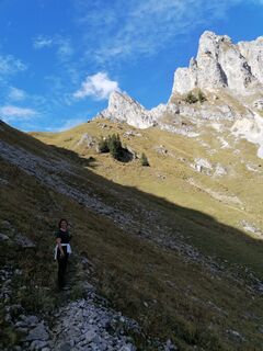 Foto de Martin Gröter a lo largo del recorrido