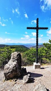 Foto de Elisabeth Rossa a lo largo del recorrido