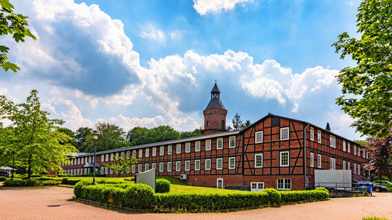 Schöne Außenfassade des Hof Sonnentau