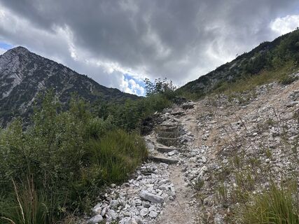 Fotografia z Elke Preßl na trase