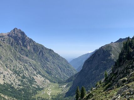 Photo de Toni Lerda le long du parcours