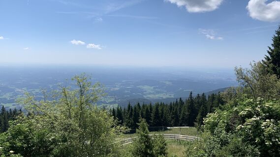 Foto von Wilhelm entlang der Tour