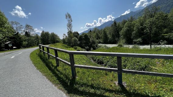 Foto von Petra Triesch entlang der Tour
