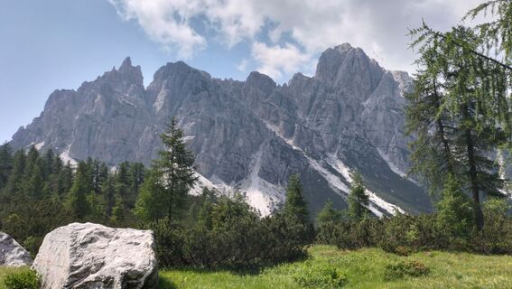 Fotografia z Maria Moro na trase