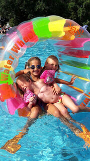 Badespaß im Waldbad Dähre