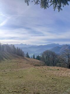 Photo de Barbara Oberndorfer le long du parcours