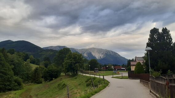 Foto von Gerald Rumpler entlang der Tour