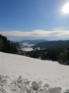 Foto de Dagmar Hofer a lo largo del recorrido