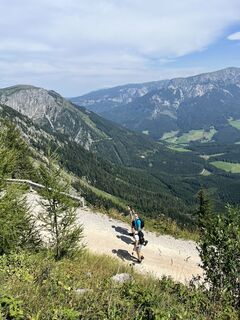 Foto von Jarek Bartnik entlang der Tour