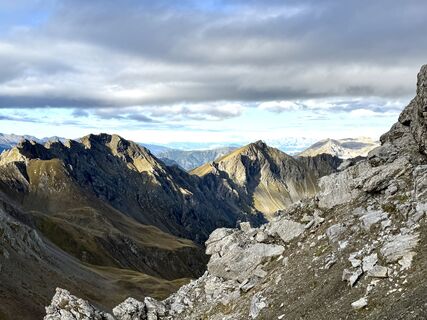 Photo de Norbert Herbig le long du parcours
