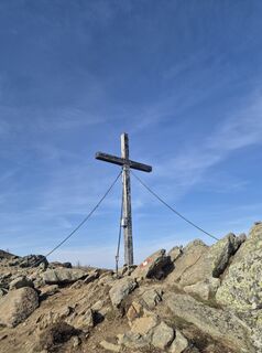 Foto de Anna Kopfmüller a lo largo del recorrido