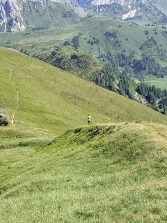Photo de Jack Peters le long du parcours