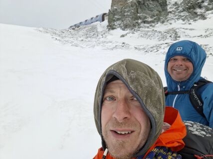 Fotografia z Severin Weber na trase