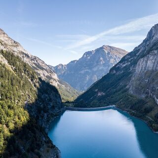 Gigerwaldsee im Calfeisental