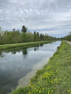 Foto van Sven Krieblin langs de tour
