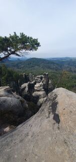 Foto von Moni entlang der Tour