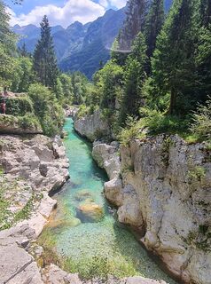 Foto de Katharina a lo largo del recorrido