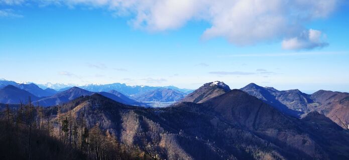 Foto von Klaus Lehner entlang der Tour
