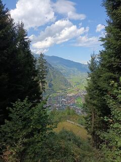 Foto von Carla entlang der Tour