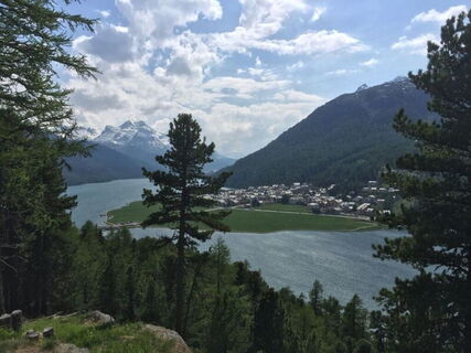 Aussicht von Crest'alta