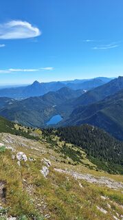 Zdjęcie z David Vogl wzdłuż trasy