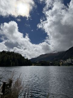 Foto von Fabienne entlang der Tour