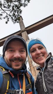 Fotografia z Klaus Lehner na trase