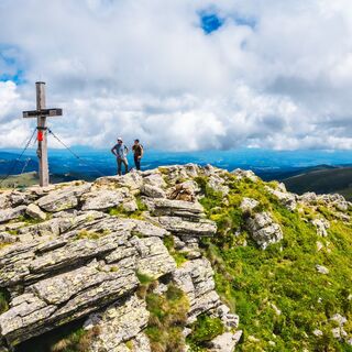 Gipfelsieg auf der Koralpe