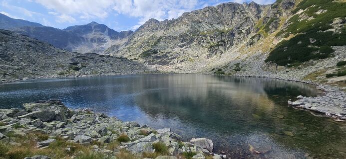 Foto de Mateja Rečnik a lo largo del recorrido