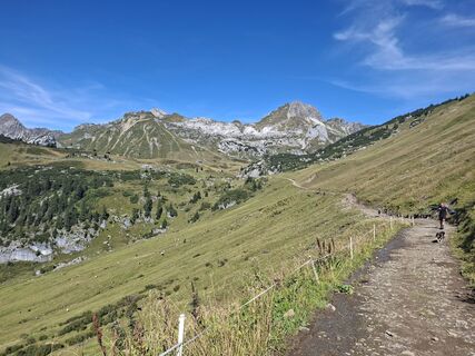 Foto von Karl-Heinz Martin entlang der Tour