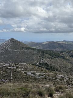 Foto de Jörg Bürkin a lo largo del recorrido