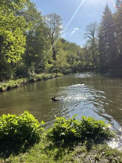 Foto von Mathieu Lesenne entlang der Tour