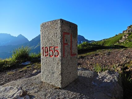 Pfälzerhütte - Bärgällasattel - Kühgrat - Gaflei