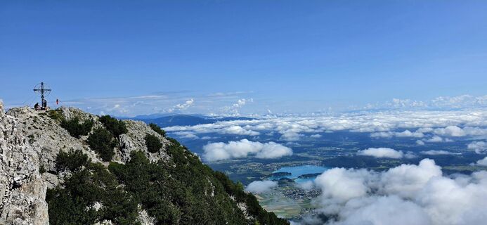 Photo de Claudia Kanalz le long du parcours