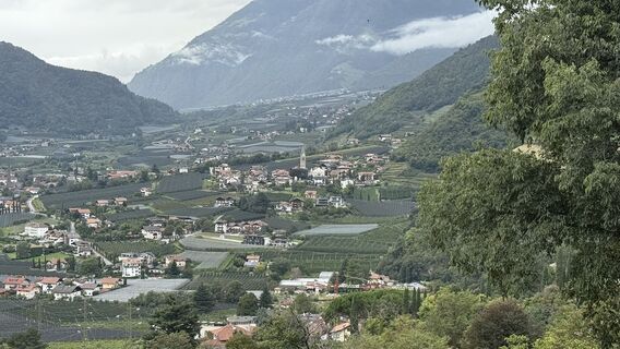 Foto von Rüdiger Schaer entlang der Tour