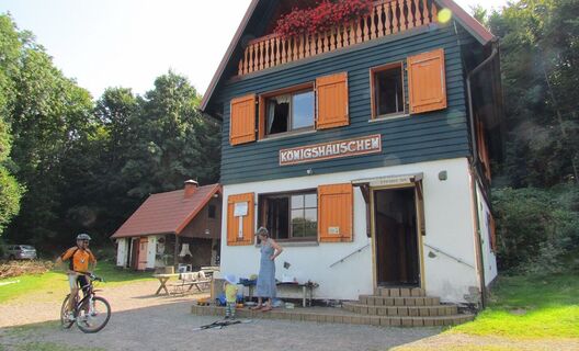 Wanderhütte Königshäuschen bei Ruhla