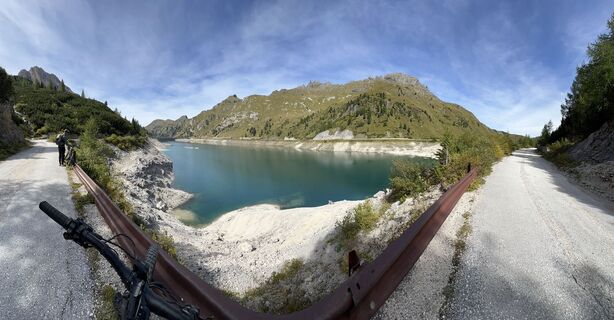 Foto von Klaus Kronthaler entlang der Tour