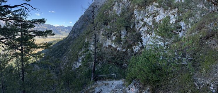 Foto von Jasmin Mainhart entlang der Tour