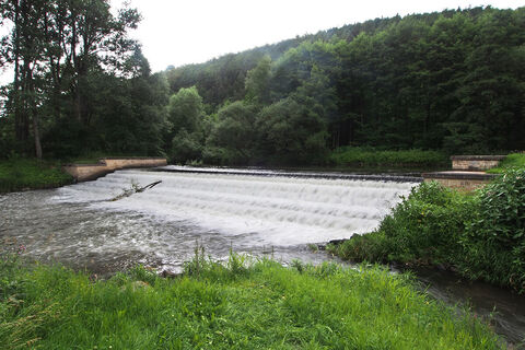 1. Werra-Wehr bei Bad Salzungen (Kloster Allendorf)
