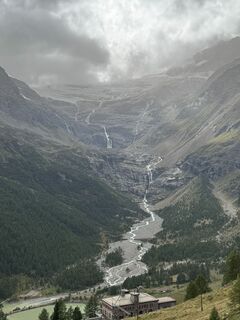 Photo de Marco Angelo Bongini le long du parcours