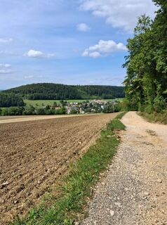 Foto von Regina Jakob-Frutig entlang der Tour