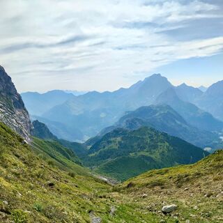 Aufstieg zum Avostanis-Pass
