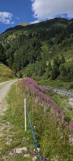 Foto von Mario Huterberger entlang der Tour