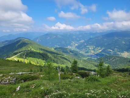 Foto von Dunja Huemer entlang der Tour