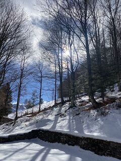 Foto von David Amrein entlang der Tour