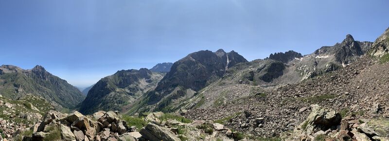 Photo de Toni Lerda le long du parcours