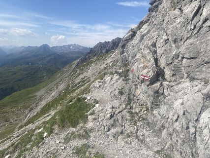 Foto von Johannes Tausch entlang der Tour