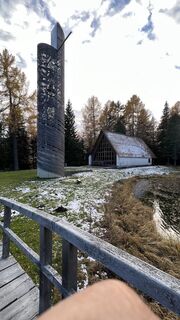 Foto von Schabsi entlang der Tour