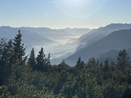 Fotografia z Meinrad Föger na trase